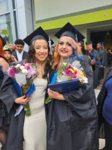 Nancy and Vanessa graduate from Daytona State College