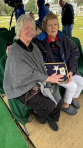 Judy (L) and Carol (R), Magill's sisters